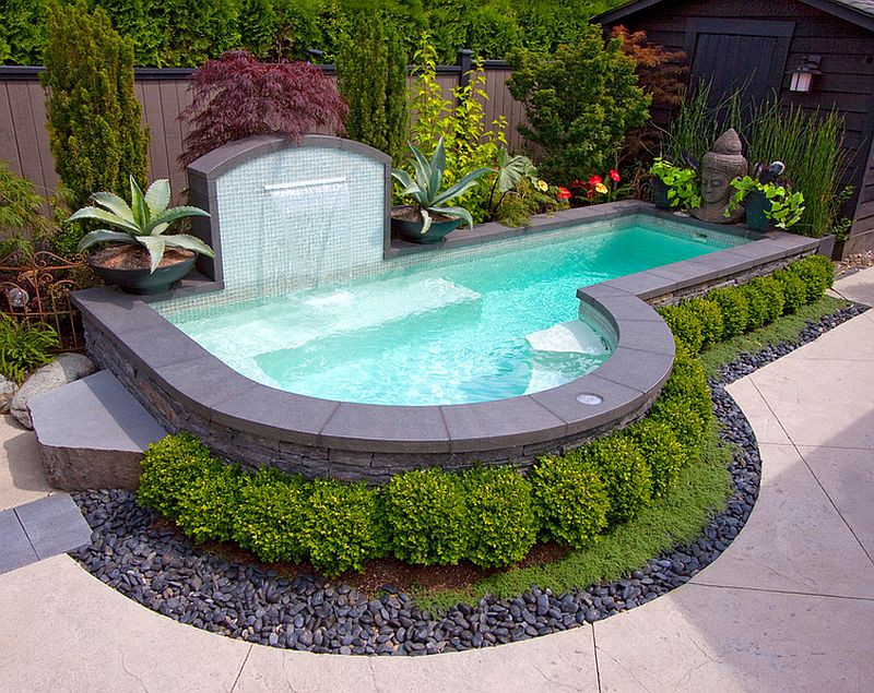 Best ideas about Small Backyard Pools . Save or Pin 23 Small Pool Ideas to Turn Backyards into Relaxing Retreats Now.