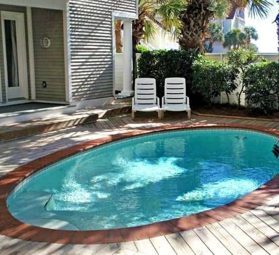 Best ideas about Small Backyard Pools . Save or Pin 19 Swimming Pool Ideas For A Small Backyard Homesthetics Now.