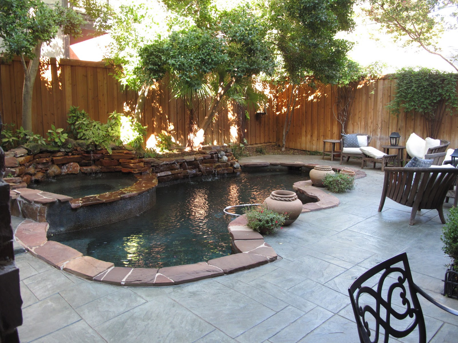 Best ideas about Small Backyard Pools . Save or Pin Hill Country House Design A Beautiful and Gracious Now.