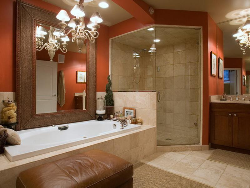 Best ideas about Small Bathroom Color Ideas
. Save or Pin Bloombety Red Paint Color For A Small Bathroom Design Now.