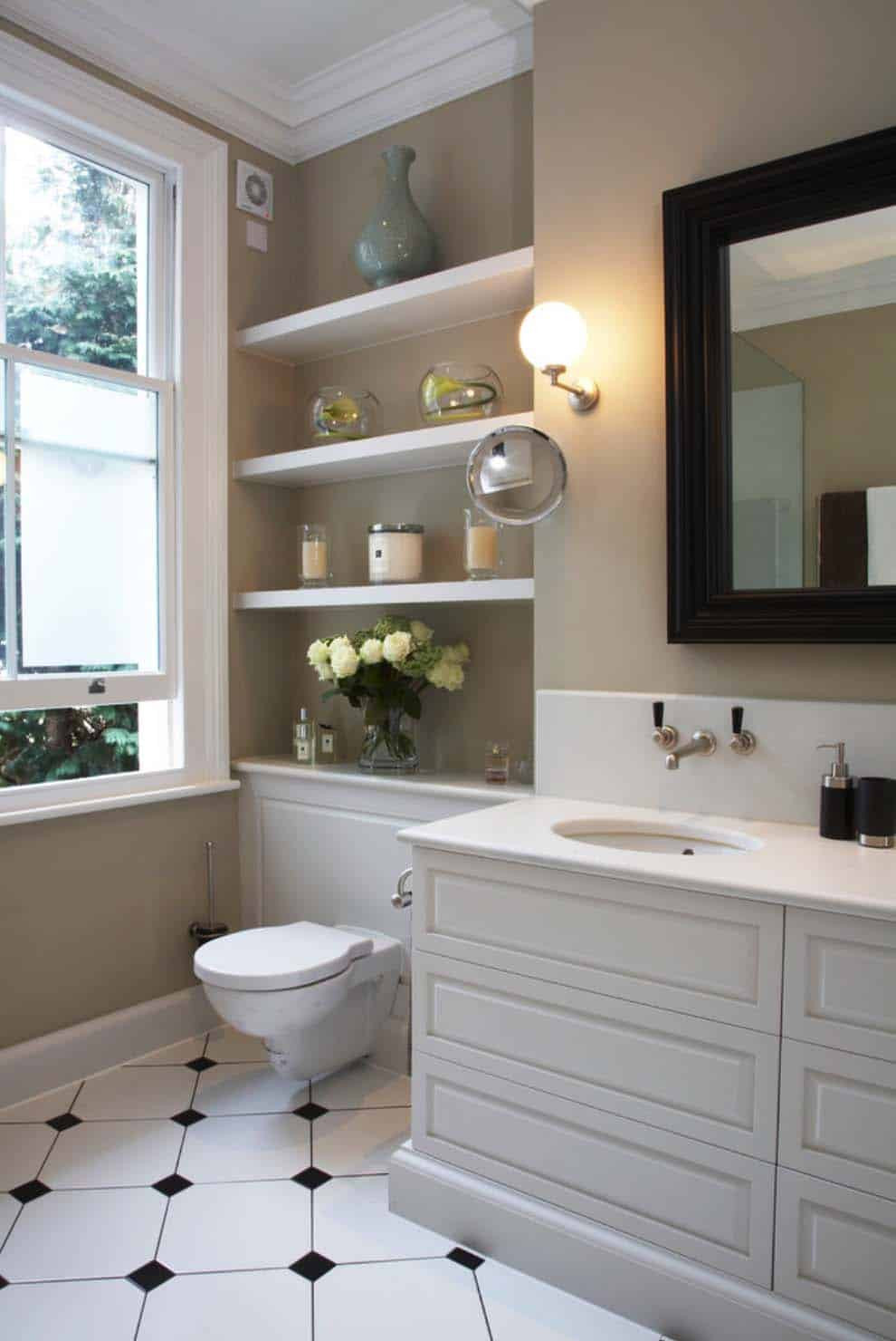 Best ideas about Small Bathroom Plans
. Save or Pin 53 Most fabulous traditional style bathroom designs ever Now.