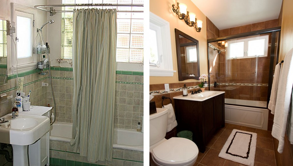 Best ideas about Small Bathroom Remodels Before And After
. Save or Pin 20 Before and After Bathroom Remodels That Are Stunning Now.