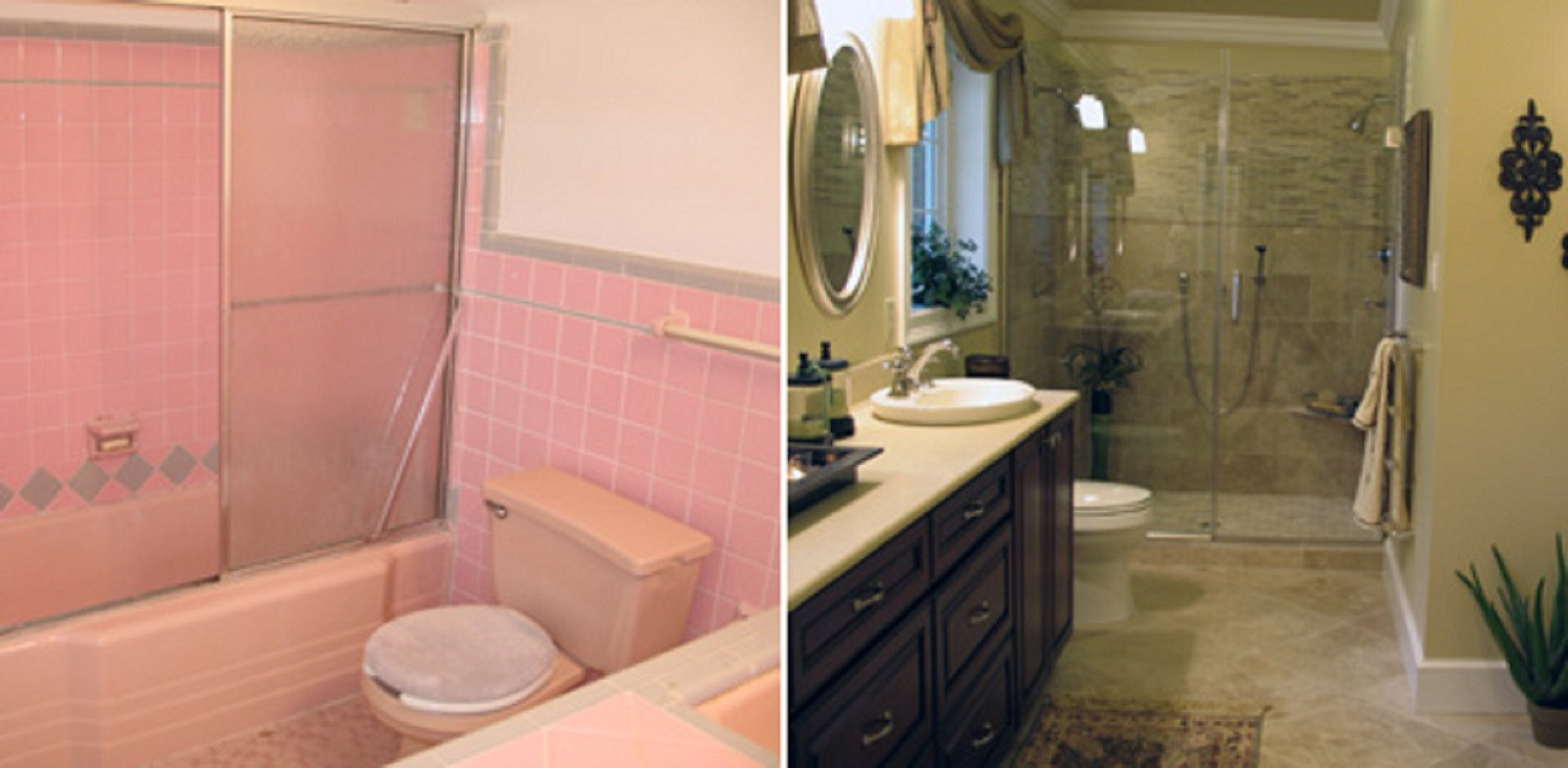 Best ideas about Small Bathroom Remodels Before And After
. Save or Pin Bath Remodel” —By The Square Foot Now.