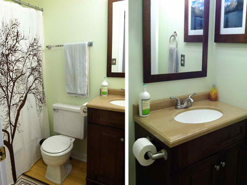 Best ideas about Small Bathroom Remodels Before And After
. Save or Pin Miscellaneous Small Bathroom Renovations Before and Now.