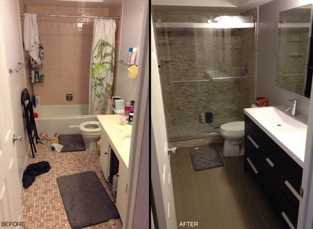 Best ideas about Small Bathroom Remodels Before And After
. Save or Pin My Small Bathroom Remodel Recap Costs Designs & More Now.