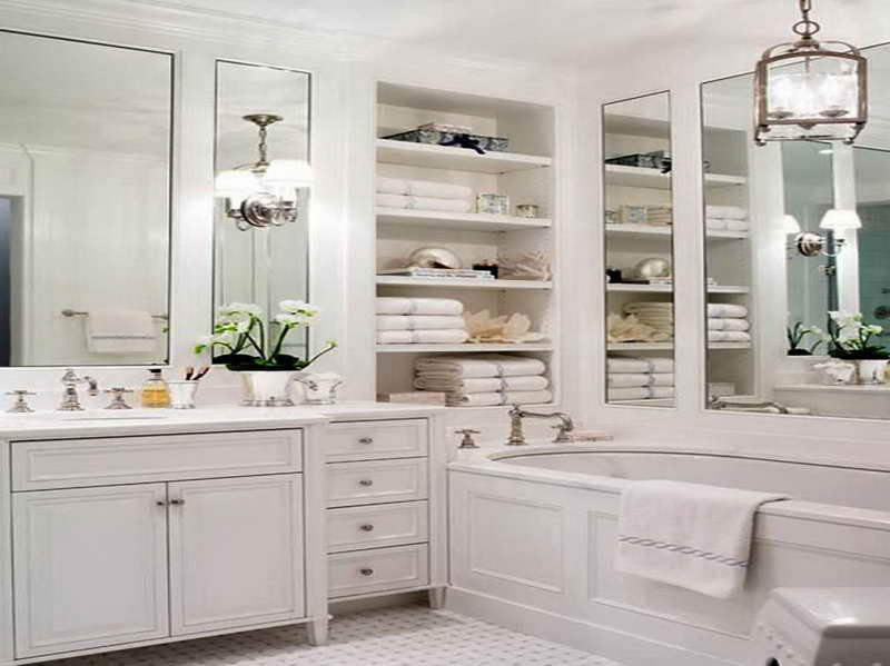 Best ideas about Small Bathroom Storage Cabinets
. Save or Pin How to deal with your bathroom window Now.
