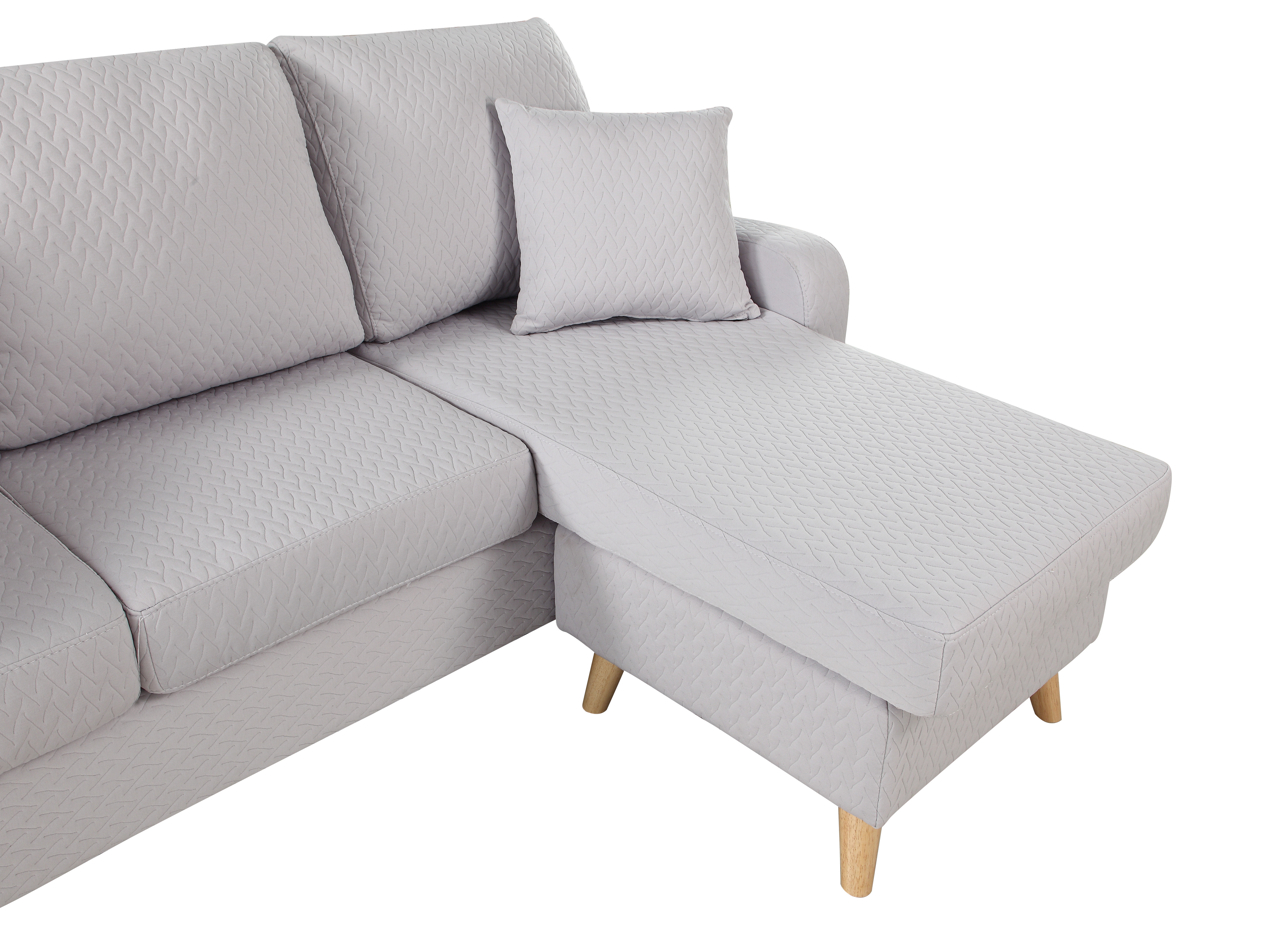 Best ideas about Small Chaise Sofa
. Save or Pin Modern Fabric Small Space Sectional Sofa with Reversible Now.