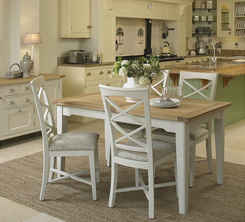 Best ideas about Small Dining Table
. Save or Pin Cottage Oak and Painted Small Extending Dining Table Now.