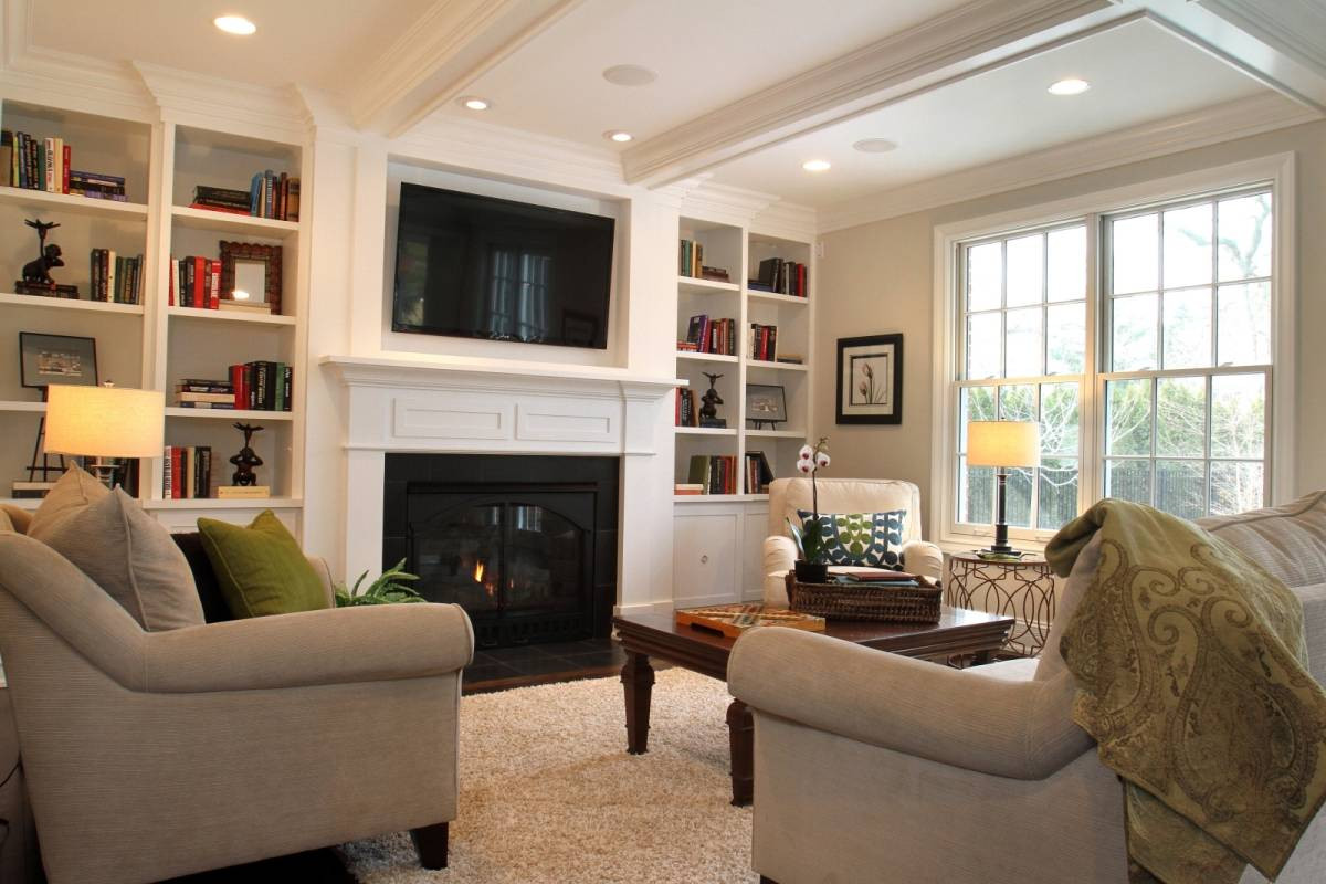 Best ideas about Small Family Room Design Ideas
. Save or Pin 18 Ideas To Design fortable Your Family Room Interior Now.