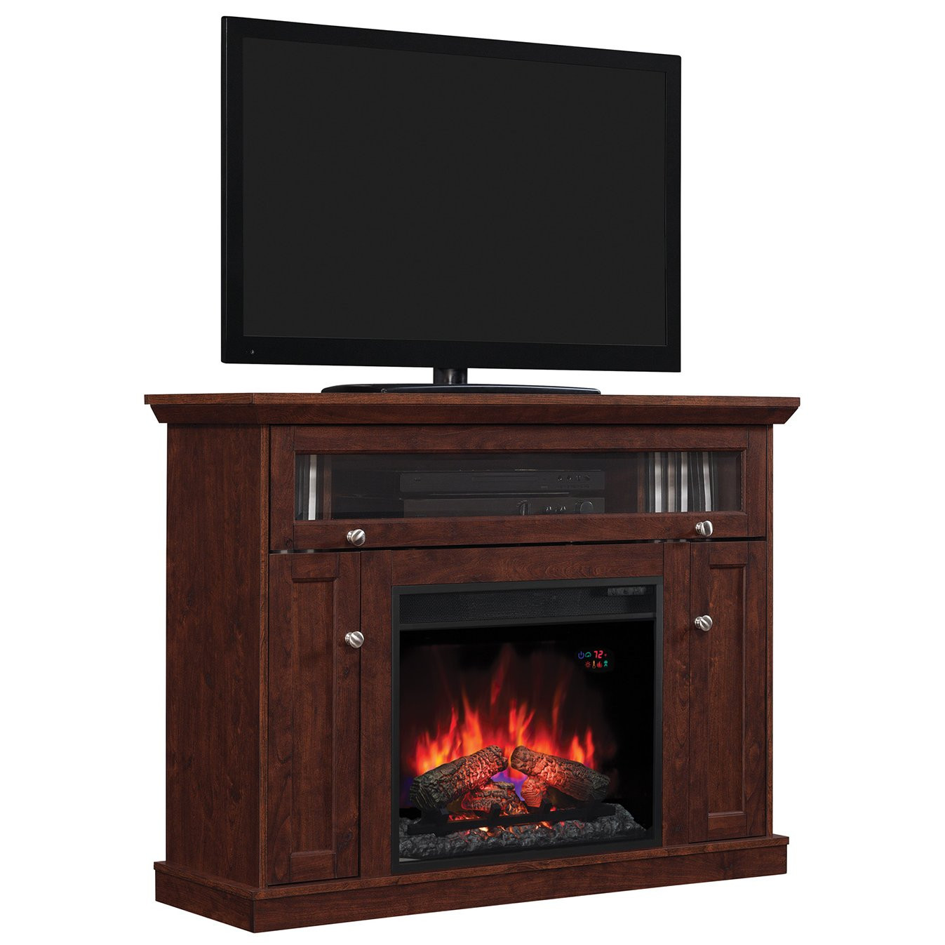 Best ideas about Small Fireplace Tv Stand
. Save or Pin Darby Home Co Ballyclarc TV Stand with Electric Fireplace Now.