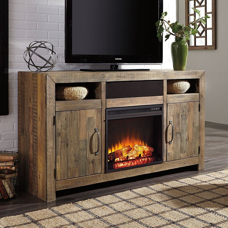Best ideas about Small Fireplace Tv Stand
. Save or Pin Sommerford TV Stand w Fireplace and Small Audio TV Now.