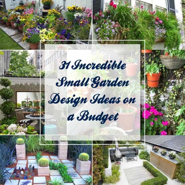 Best ideas about Small Garden Ideas On A Budget
. Save or Pin 31 Incredible Small Garden Design Ideas on a Bud Now.