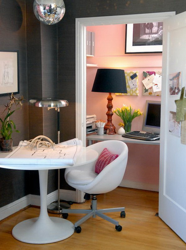 Best ideas about Small Home Office
. Save or Pin 20 Home fice Designs for Small Spaces Now.