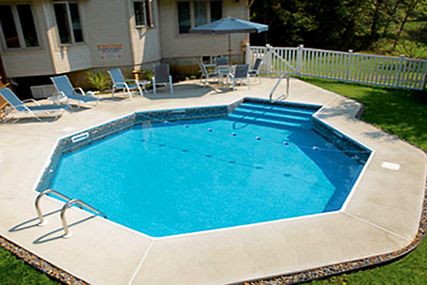 Best ideas about Small Inground Pool Kit
. Save or Pin Small Yard Small Pool Now.