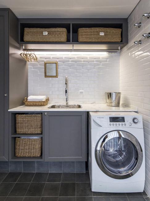 Best ideas about Small Laundry Room Ideas
. Save or Pin 20 Space Saving Ideas for Functional Small Laundry Room Design Now.