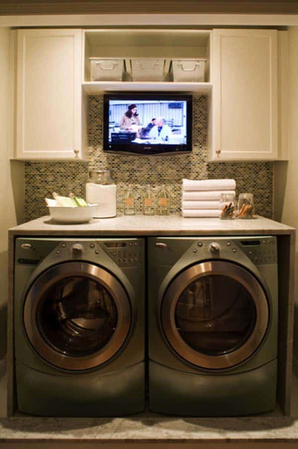 Best ideas about Small Laundry Room Ideas
. Save or Pin 60 Amazingly inspiring small laundry room design ideas Now.