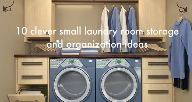 Best ideas about Small Laundry Room Storage Ideas
. Save or Pin 10 clever small laundry room storage and organization Now.