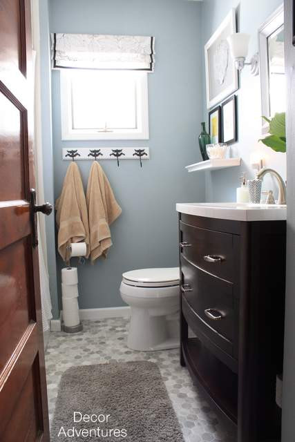 Best ideas about Small Master Bathroom
. Save or Pin Small Master Bathroom Makeover Decor Adventures Now.