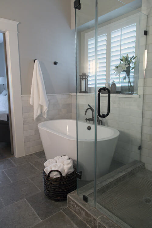 Best ideas about Small Master Bathroom
. Save or Pin How to Make A Small Master Bath Spa like Modernize Now.