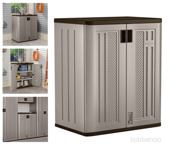 Best ideas about Small Outdoor Storage Cabinet
. Save or Pin Small Outdoor Storage Cabinets Suncast Lawn Yard Patio Now.