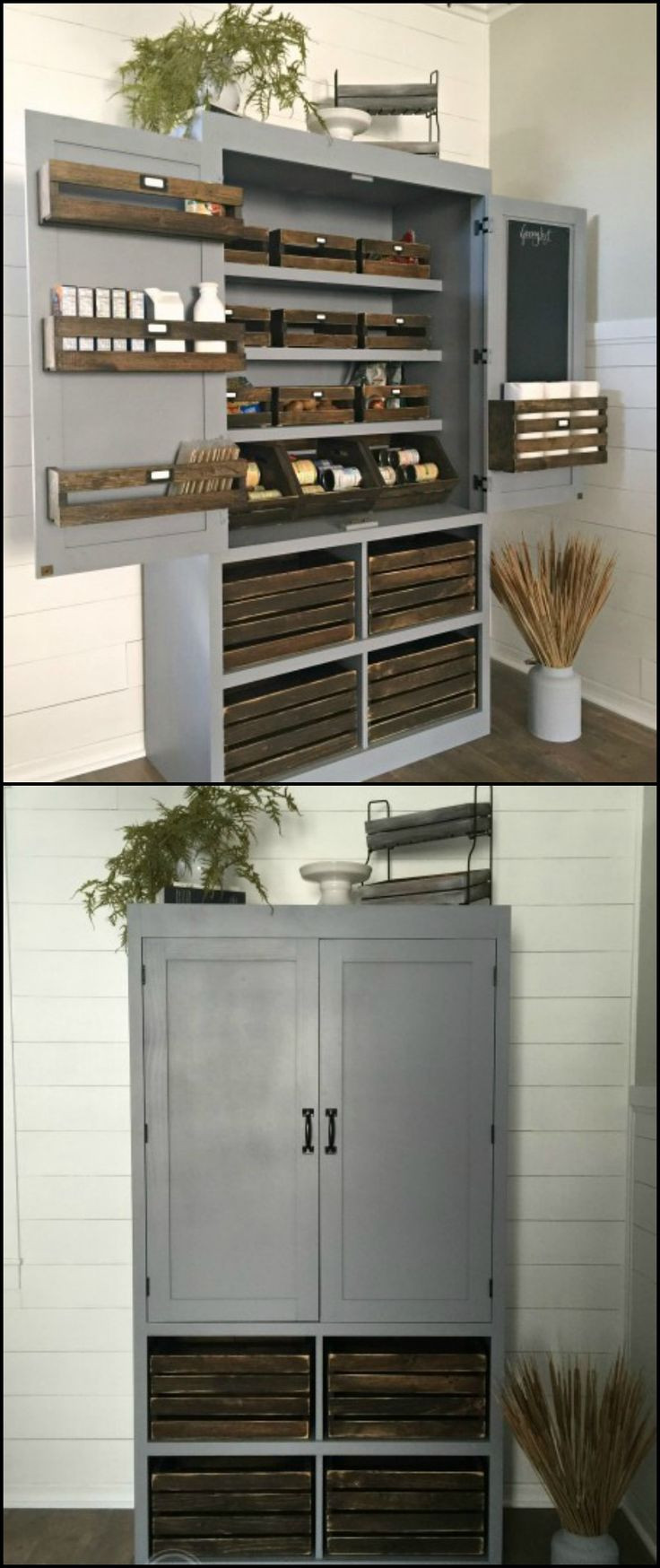 Best ideas about Small Pantry Cabinet
. Save or Pin 25 best ideas about Small Kitchen Pantry on Pinterest Now.