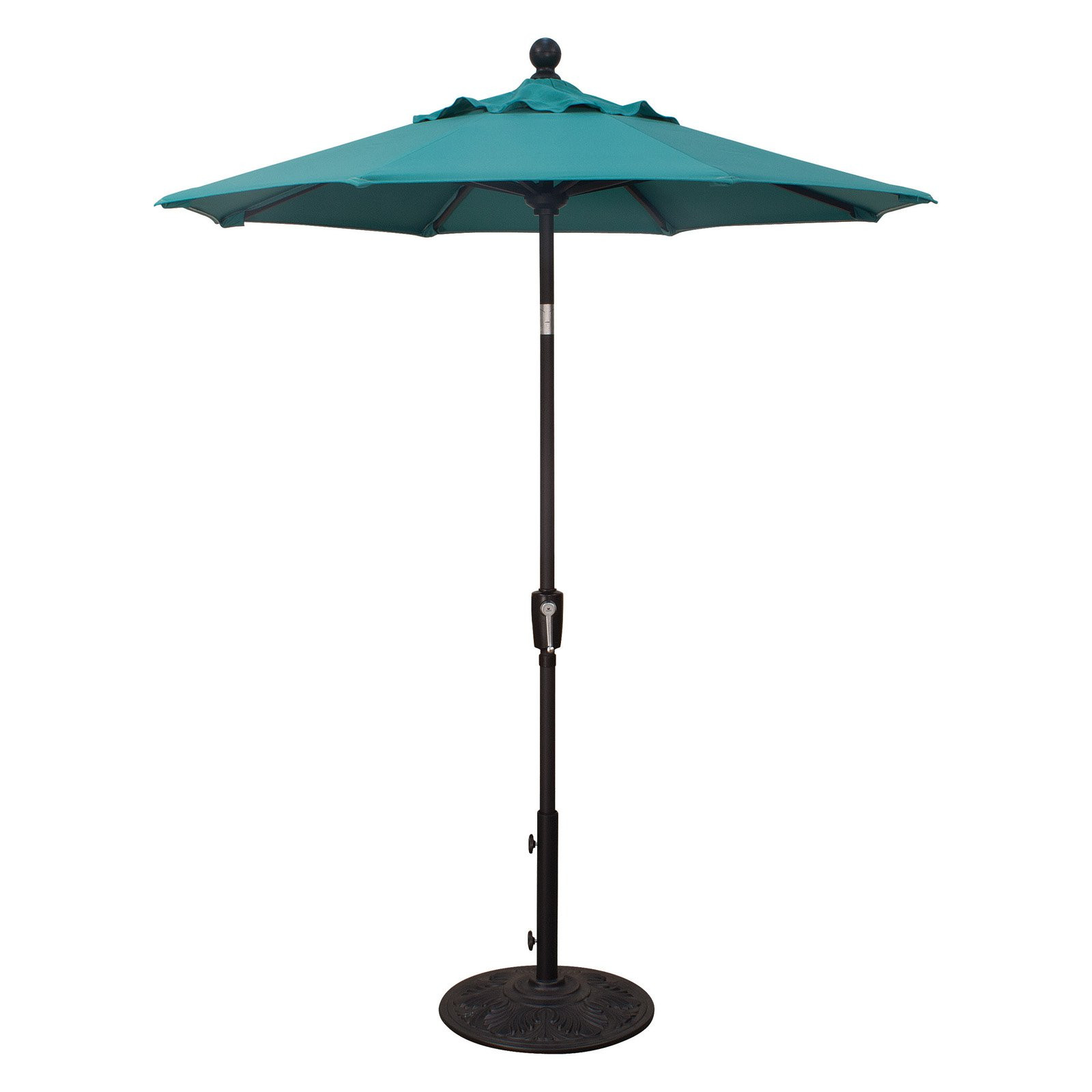 Best ideas about Small Patio Umbrella
. Save or Pin Treasure Garden 6 ft Aluminum Push Button Tilt Patio Now.