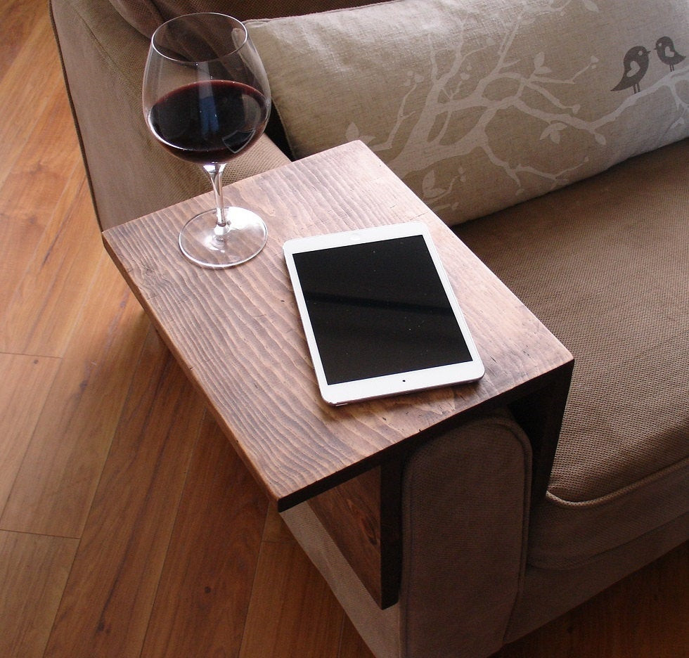 Best ideas about Sofa Arm Table
. Save or Pin Simply Awesome Couch Sofa Arm Rest Wrap Tray Table for Tablet Now.