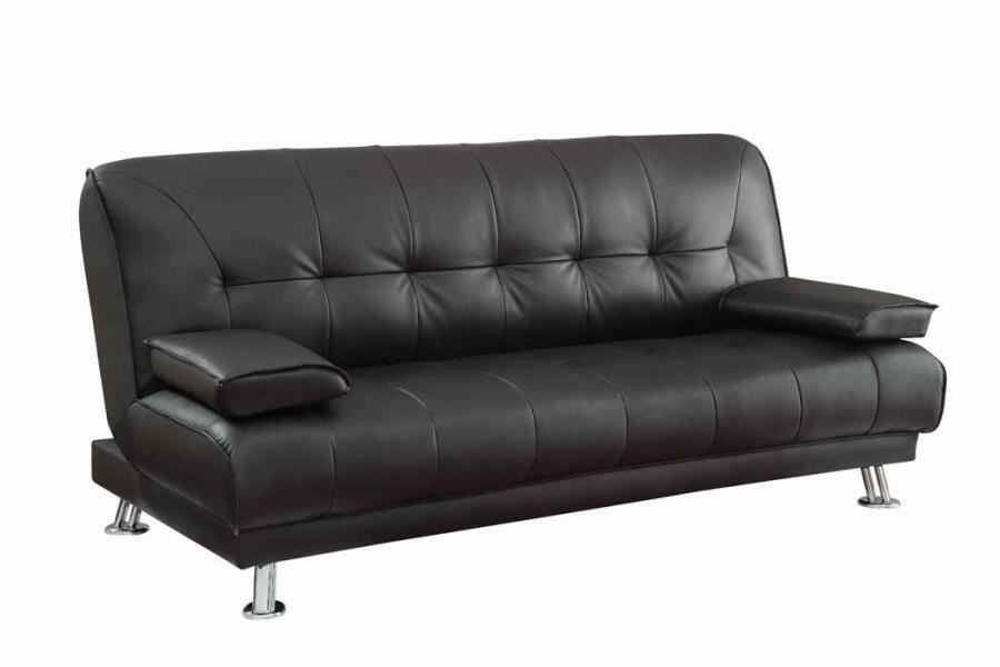 Best ideas about Sofa Bed Sleepers
. Save or Pin Modern fort Soft Brown Bycast Leather Arm Futon Sofa Now.