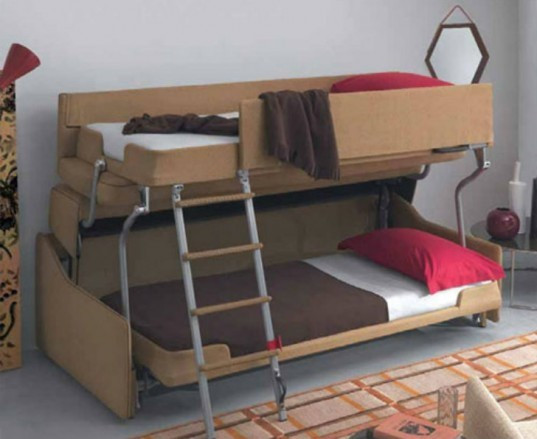 Best ideas about Sofa Bunk Bed
. Save or Pin Crazy Transforming Sofa Goes from Couch to Adult Size Bunk Now.