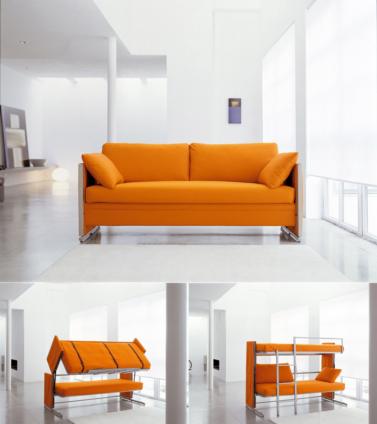 Best ideas about Sofa Bunk Bed
. Save or Pin Innovative Multifunctional Sofa by Designer Giulio Manzoni Now.