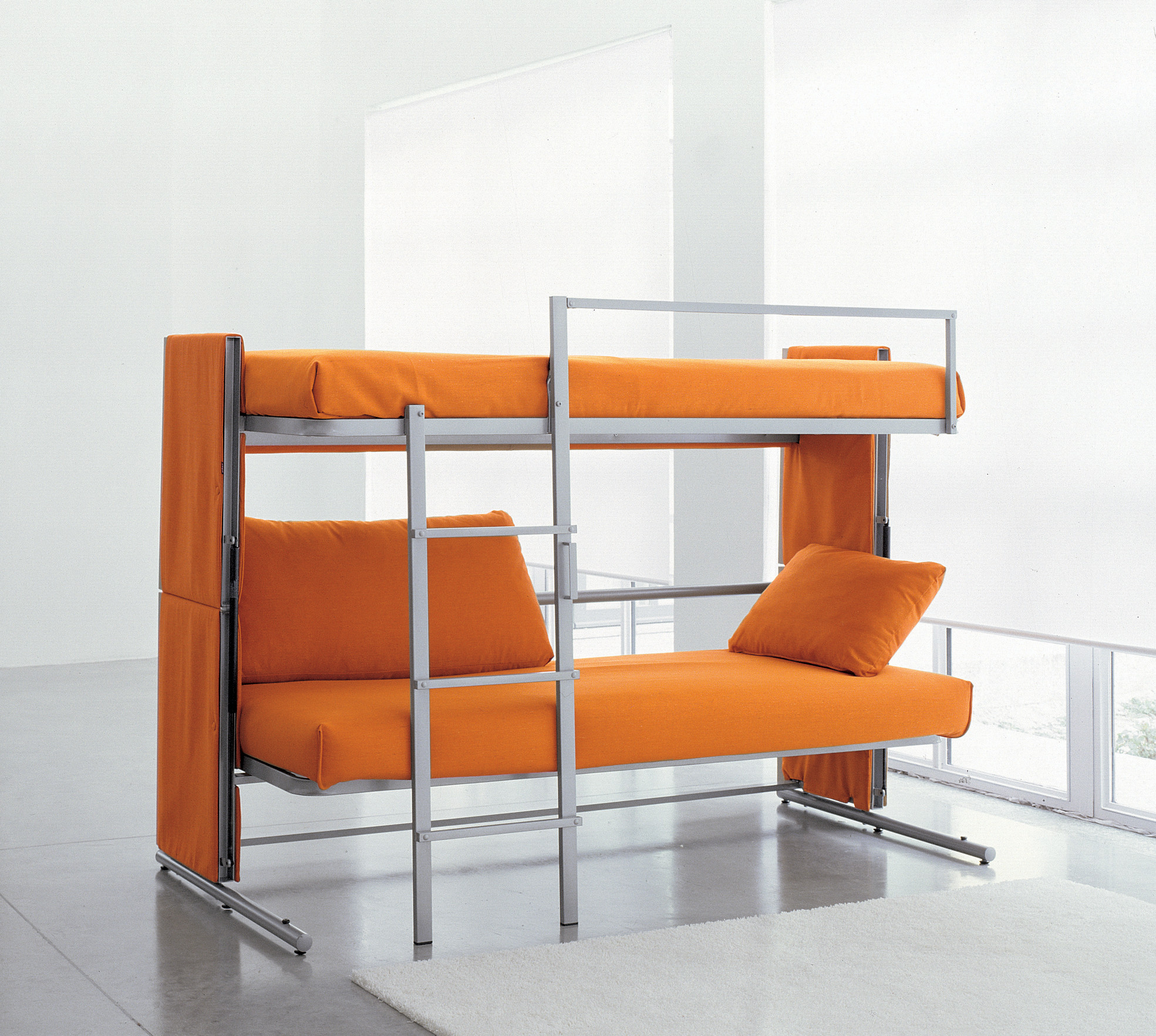 Best ideas about Sofa Bunk Bed
. Save or Pin DOC a sofa bed that converts in to a bunk bed in two secounds Now.