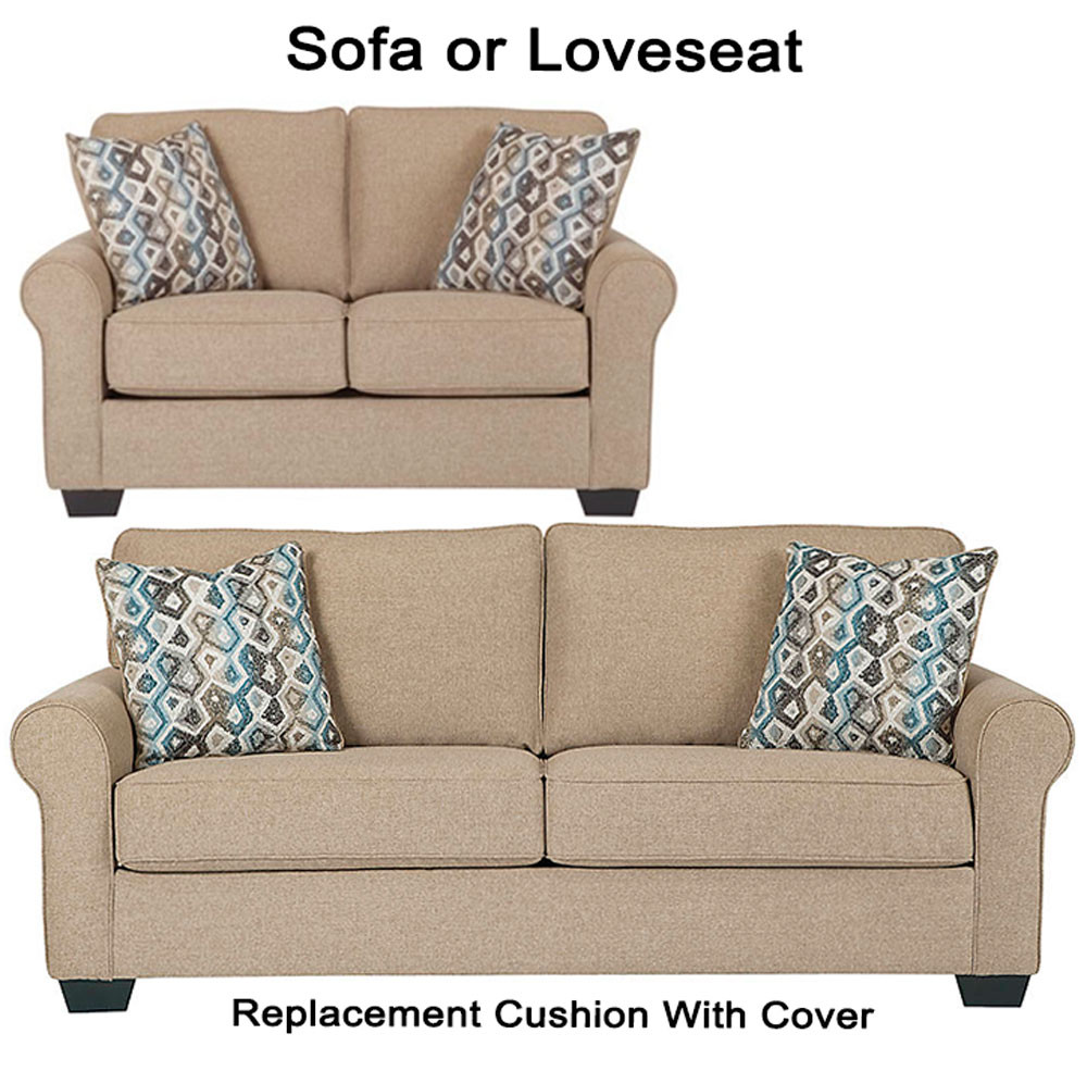 Best ideas about Sofa Cushions Replacement
. Save or Pin Ashley Nalini replacement cushion cover sofa or Now.