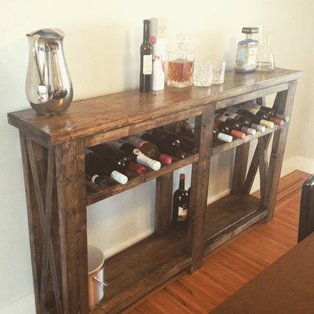 Best ideas about Sofa Table With Wine Rack
. Save or Pin Best 25 Wine table ideas on Pinterest Now.