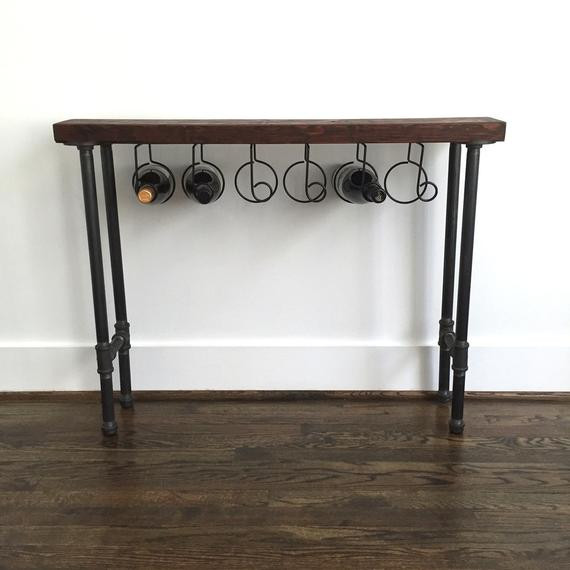 Best ideas about Sofa Table With Wine Rack
. Save or Pin The Reserve Wine Rack Console Table Reclaimed Now.