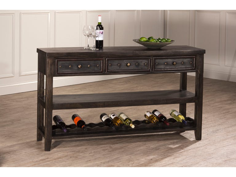 Best ideas about Sofa Table With Wine Rack
. Save or Pin Hillsdale Furniture Living Room Bolt Console Table with Now.