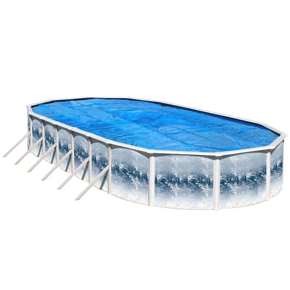Best ideas about Solar Cover For Above Ground Pool
. Save or Pin Heritage 24 ft x 12 ft Oval Ground Solar Cover SCV Now.
