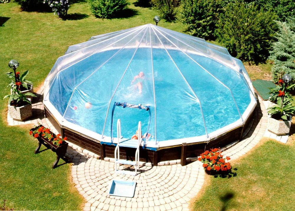 Best ideas about Solar Cover For Above Ground Pool
. Save or Pin ROUND ABOVE GROUND SWIMMING POOL SOLAR SUN DOME Now.