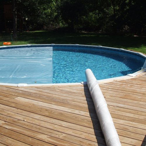 Best ideas about Solar Cover For Inground Pool
. Save or Pin SOLAR ROLLER Freeform Pool Cover Remover Rolls Solar Now.