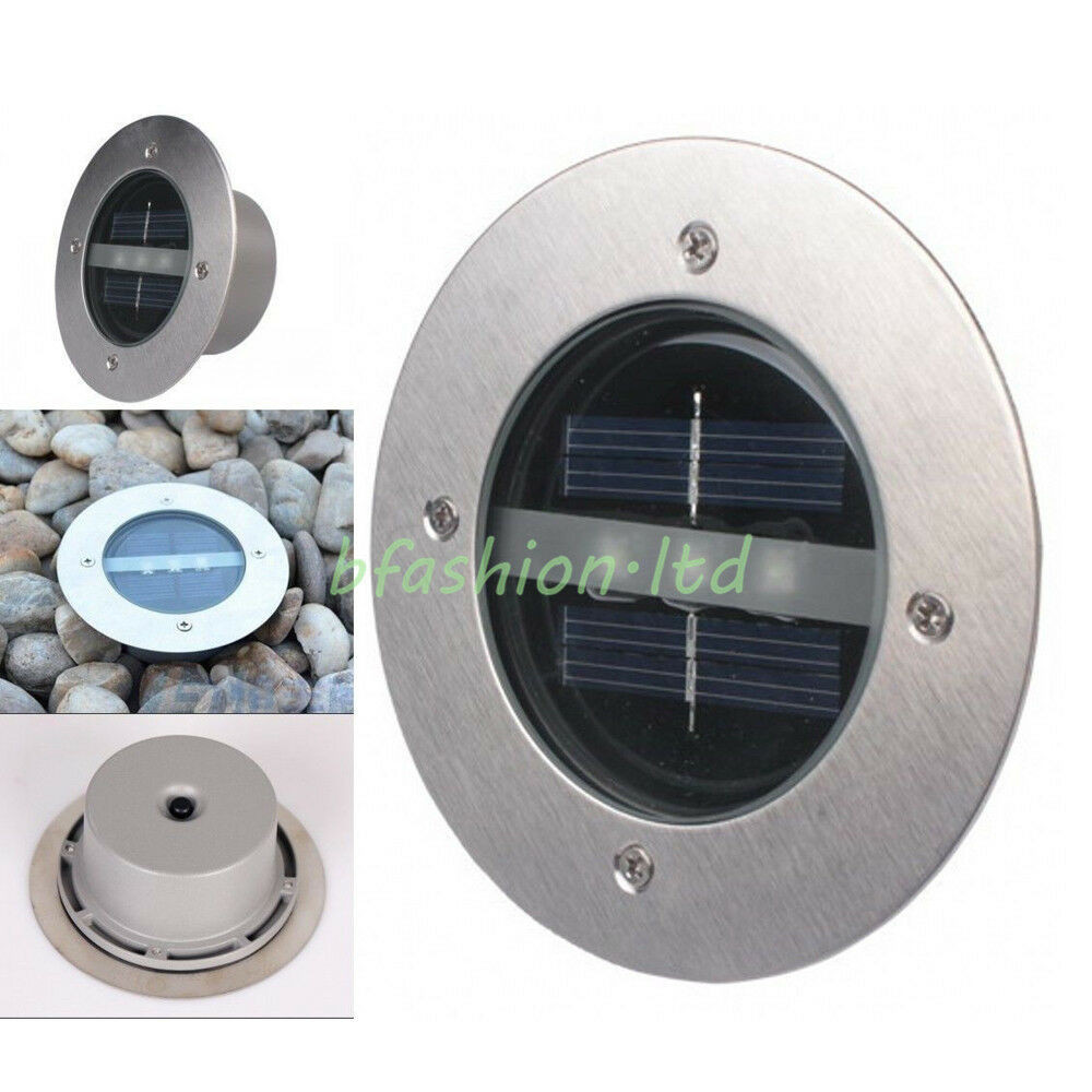 Best ideas about Solar Deck Lights
. Save or Pin ROUND STAINLESS STEEL LED SOLAR POWERED WIRELESS GARDEN Now.