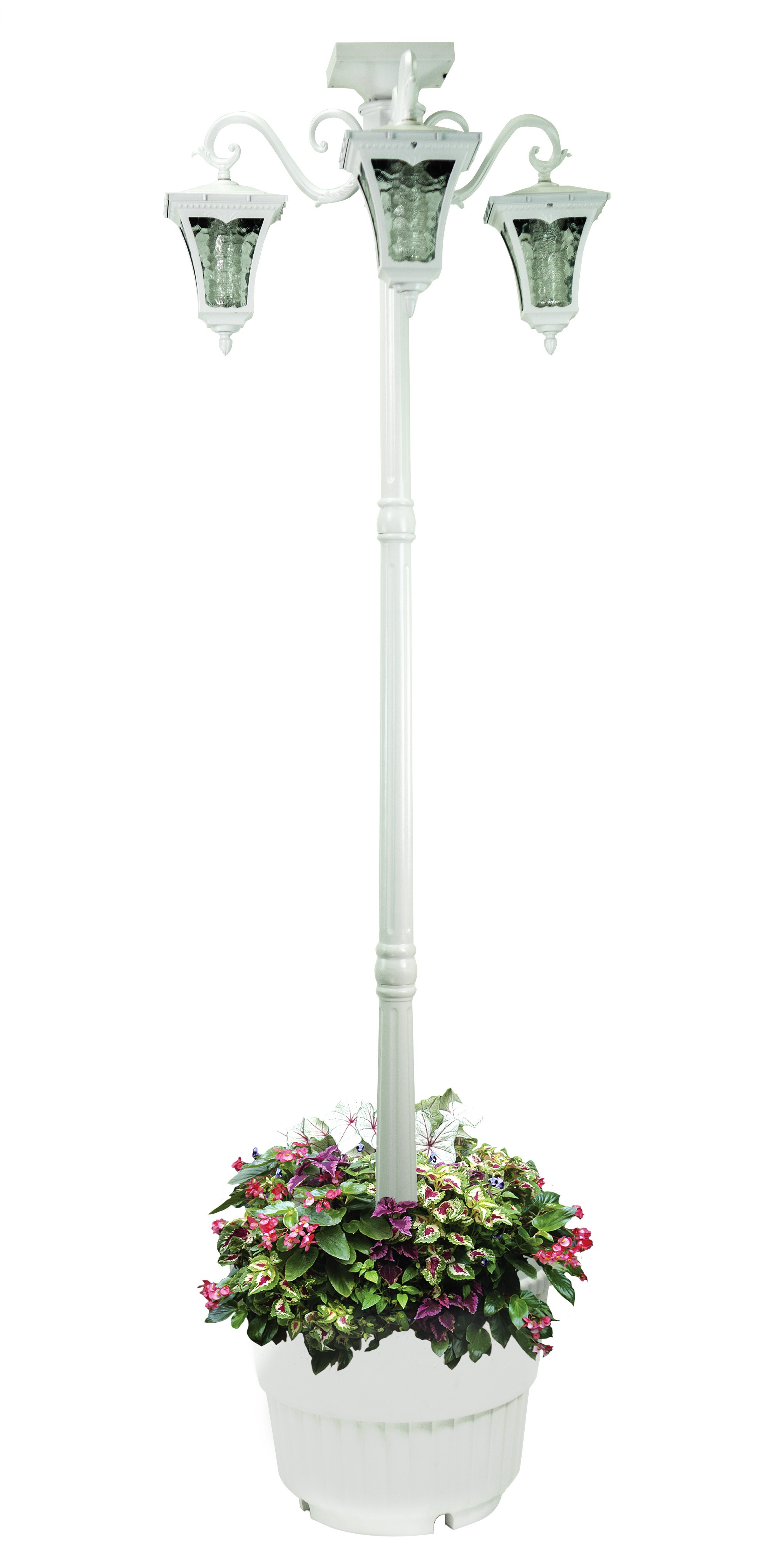 Best ideas about Solar Lamp Post With Planter
. Save or Pin Vittoria Solar Lamp Post & Planter White Now.