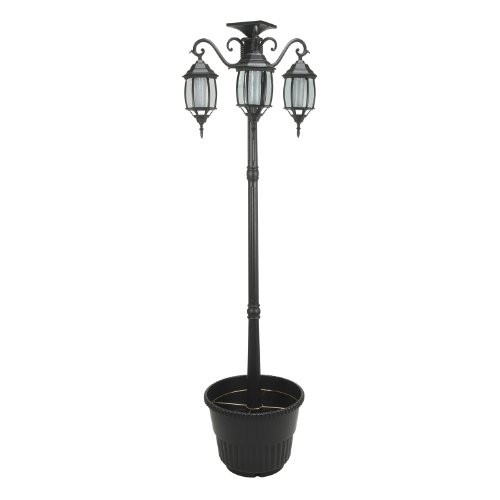 Best ideas about Solar Lamp Post With Planter
. Save or Pin SUNergy Madison Solar Lamp Post and Planter with Now.