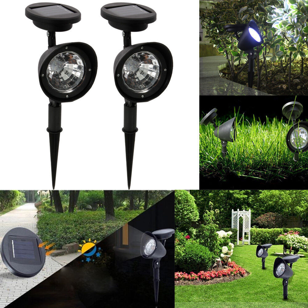 Best ideas about Solar Landscape Spotlights
. Save or Pin Set of 2 Solar Garden Outdoor 3LED Spot Lawn Spotlight Now.