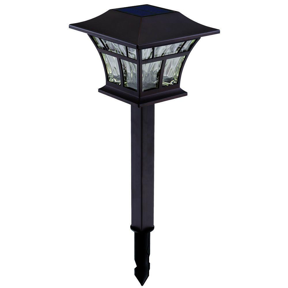 Best ideas about Solar Path Lights
. Save or Pin Hampton Bay Solar Mediterranean Bronze Outdoor Integrated Now.