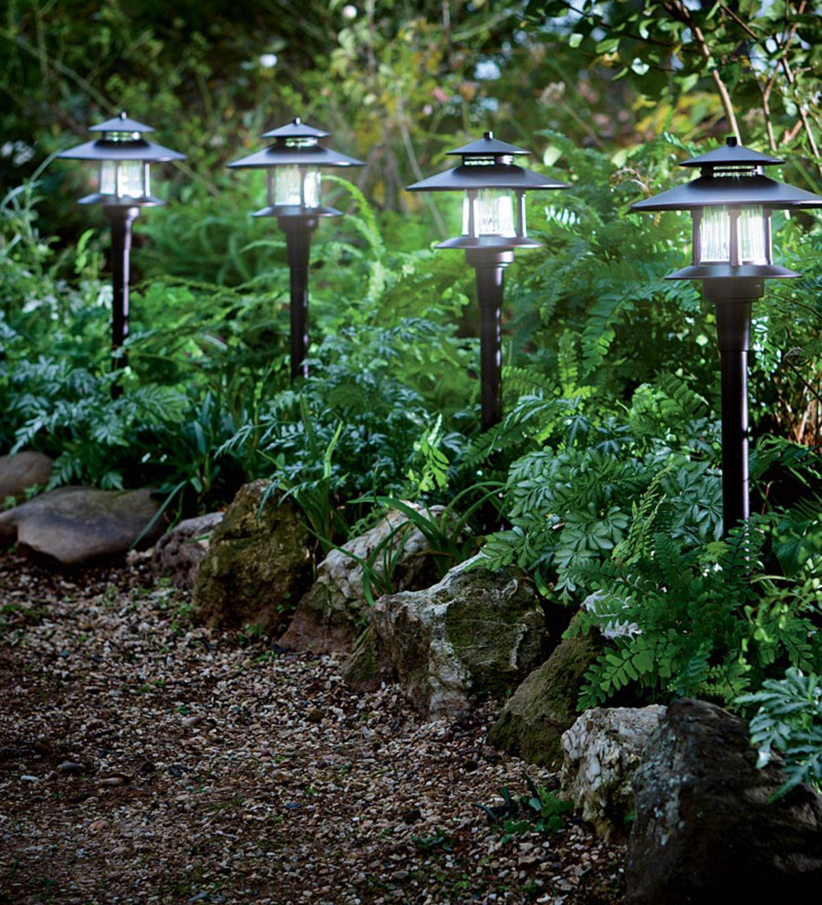 Best ideas about Solar Path Lights
. Save or Pin Set of 4 Solar Path Lights with Remote Solar Panel Now.