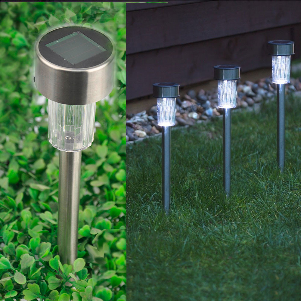 Best ideas about Solar Powered Garden Lights
. Save or Pin 10 X Solar Powered Stainless Steel LED Post Lights Garden Now.