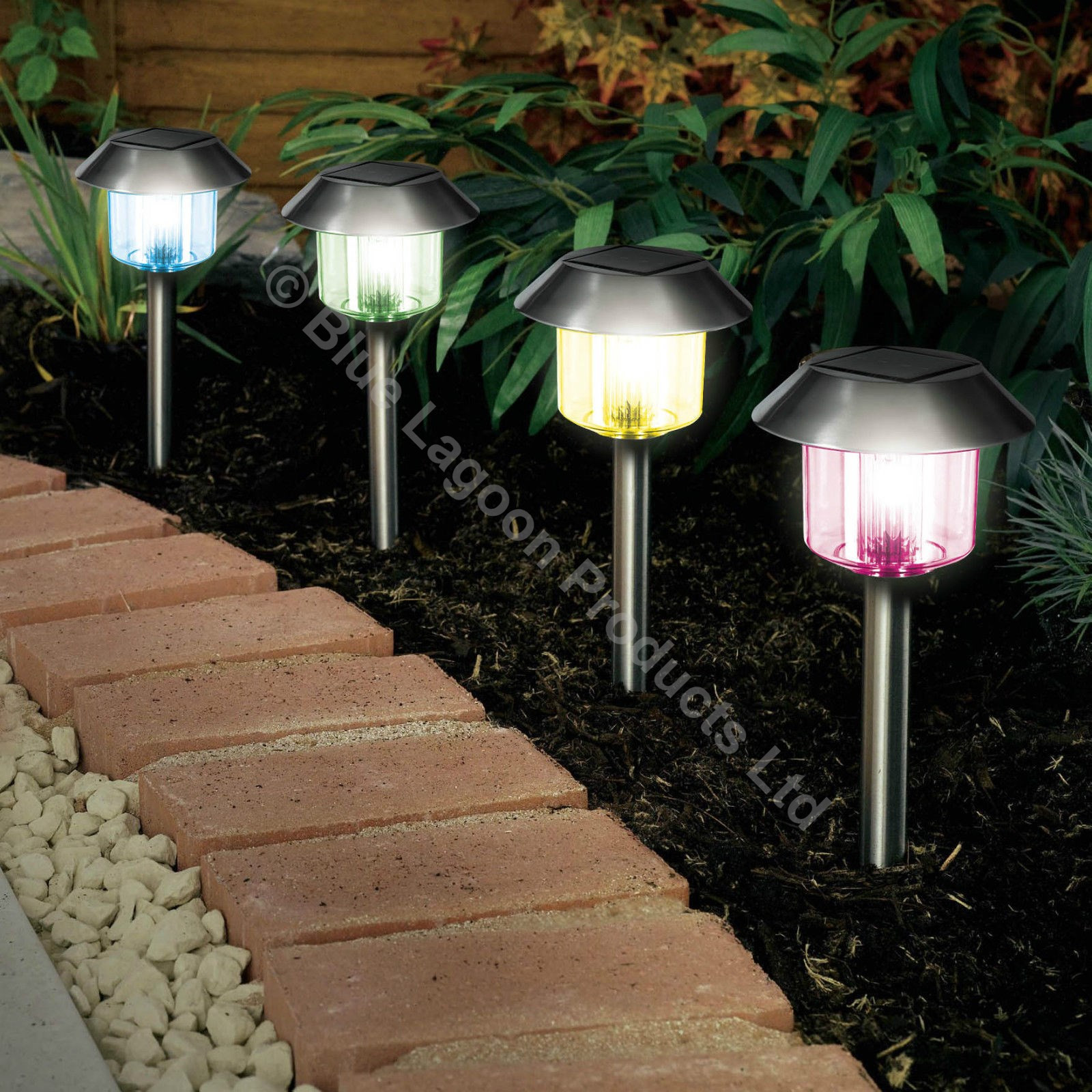 Best ideas about Solar Powered Patio Lighting
. Save or Pin 12 x Colour Changing Solar Power Light LED Post Outdoor Now.