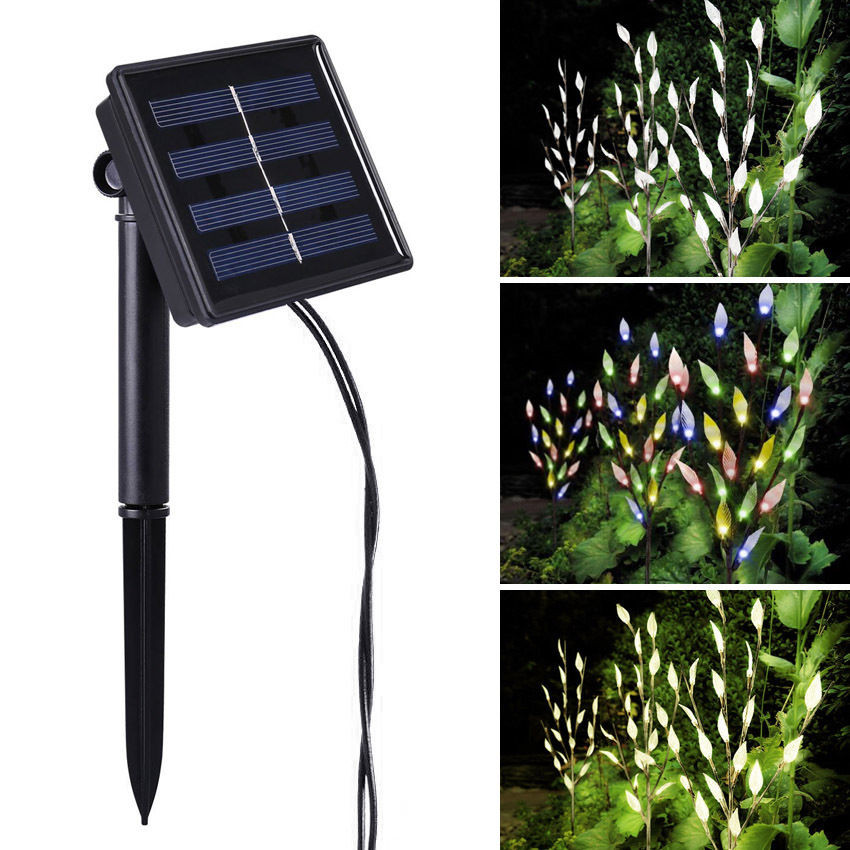 Best ideas about Solar Powered Patio Lighting
. Save or Pin 60 LED 3 Branches Tree Twig Leaf Solar Powered Outdoor Now.