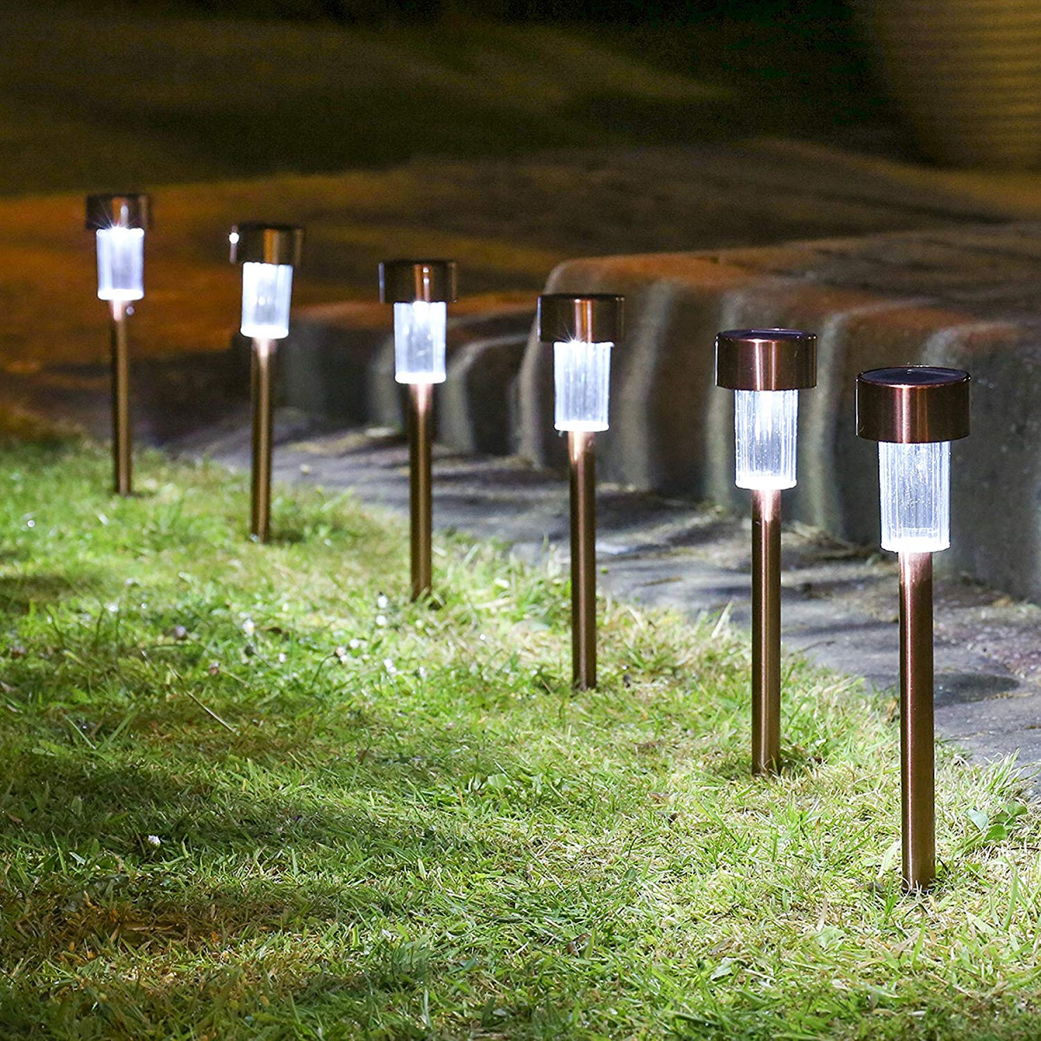 Best ideas about Solar Powered Patio Lights
. Save or Pin 10 x STAINLESS STEEL SOLAR LIGHTS POWERED GARDEN POST PATH Now.