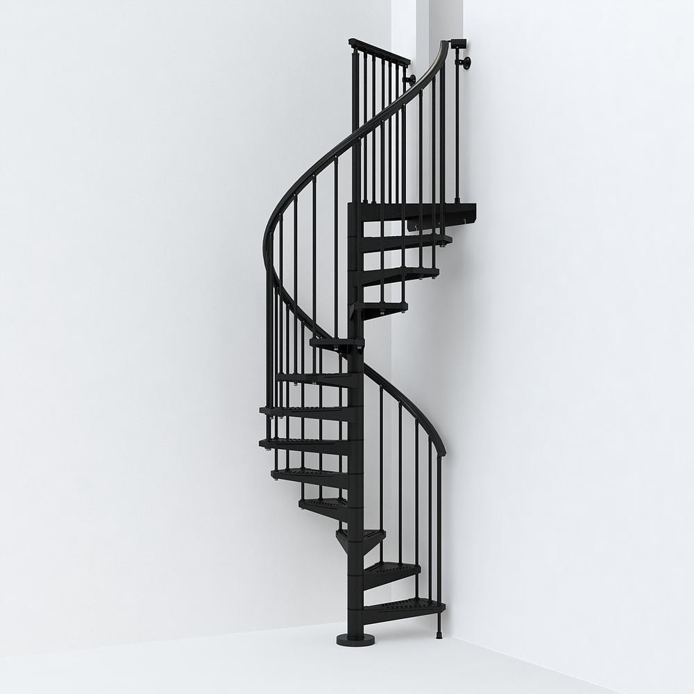 Best ideas about Spiral Staircase Kit
. Save or Pin SKY030 47 in Black Spiral Staircase Kit K The Home Now.