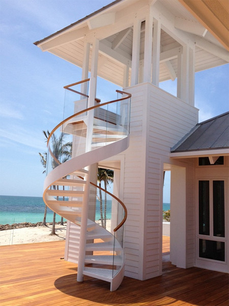 Best ideas about Spiral Staircase Outdoor
. Save or Pin 15 Spiral Staircases That Pave The Way To Cloud Nine Now.